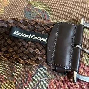 Richard Gampel | Accessories | Richard Gampel Brown Leather  display picture 3